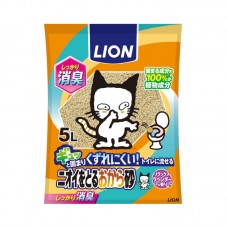 LION Pet  獅王 除臭豆腐貓砂 (可沖入馬桶) 5L 薰衣草香  166-0116